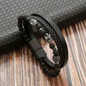 Bracelets Homme en cuir Business Class - Bijoux GoHappy