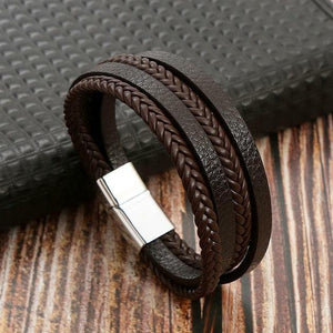 Bracelets Homme en cuir Business Class - Bijoux GoHappy