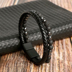 Bracelets Homme en cuir Business Class - Bijoux GoHappy