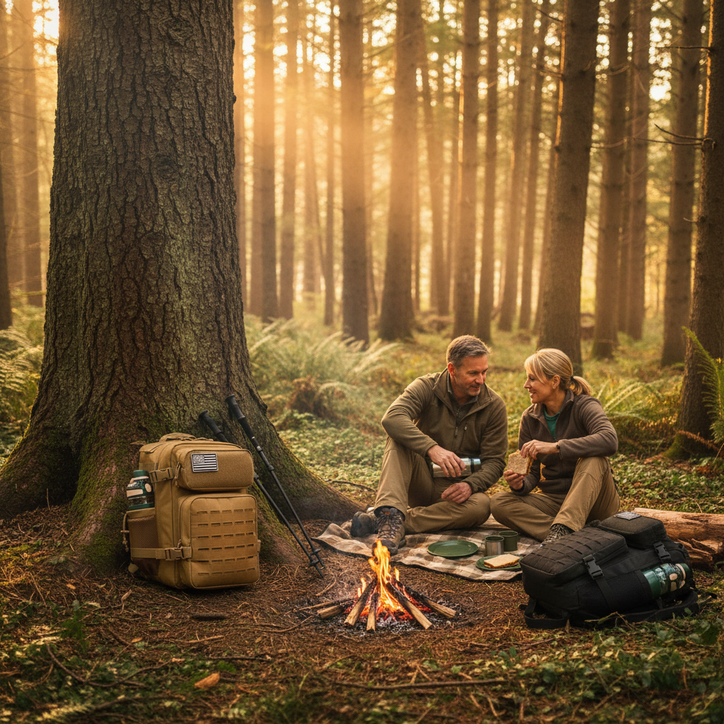 Sierra Trail sac à dos tactique 25L randonnée survie