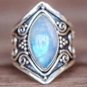 Bague Aphrodite en Pierre de Lune - Bijoux GoHappy