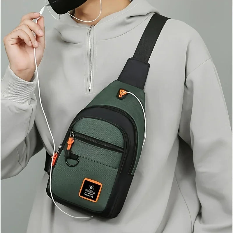 Pochette Crossbody Homme Sortie Sport Transport Quotidien - sac crossbody homme GoHappy