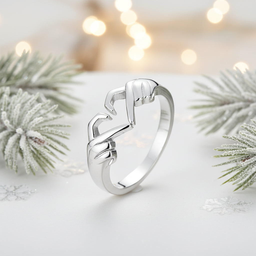 Bague en argent ou or Coeur Heartsign