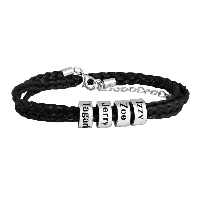 Bracelets Famille Prénoms à personnaliser