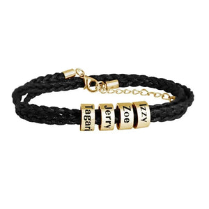 Bracelets Famille Prénoms à personnaliser - Bijoux GoHappy