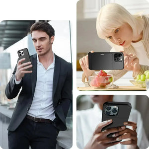 Coque iPhone toutes versions du 16 au 11 avec porte-cartes caché - coque pour smartphone GoHappy