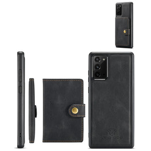 Étui portefeuille magnétique cuir Samsung Galaxy, Coque porte-cartes - coque pour smartphone GoHappy