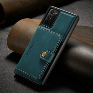 Étui portefeuille magnétique cuir Samsung Galaxy, Coque porte-cartes - coque pour smartphone GoHappy