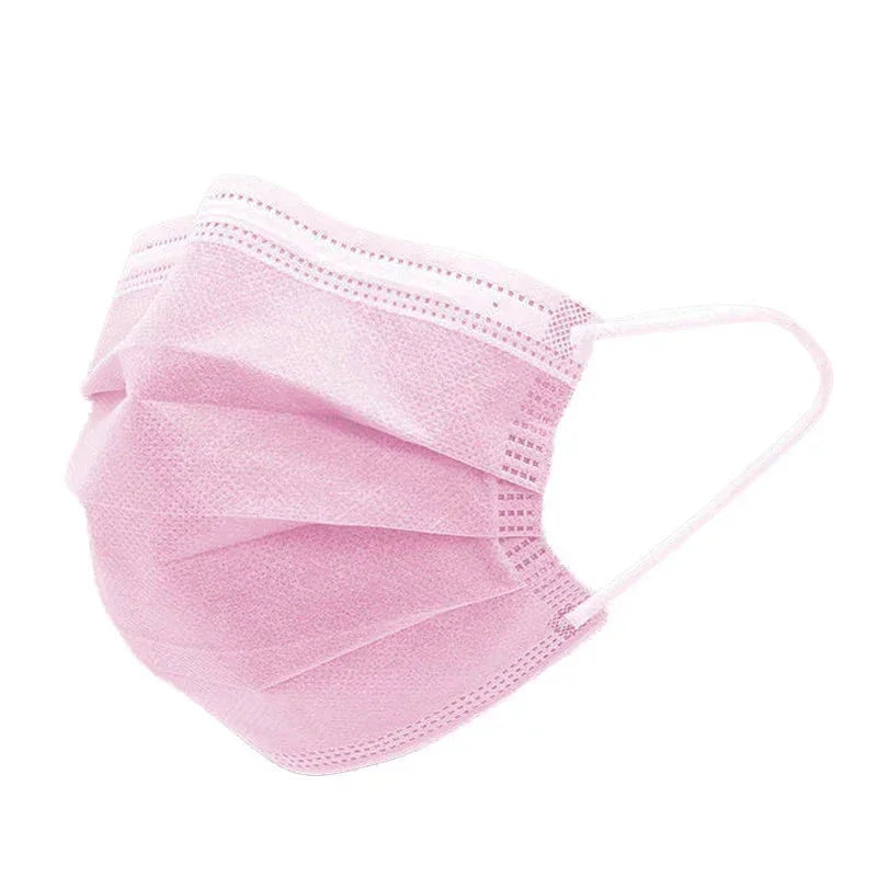 Masques chirurgicaux jetables - Lot de 50 pièces - 4 Couleurs - masques chirurgicaux GoHappy