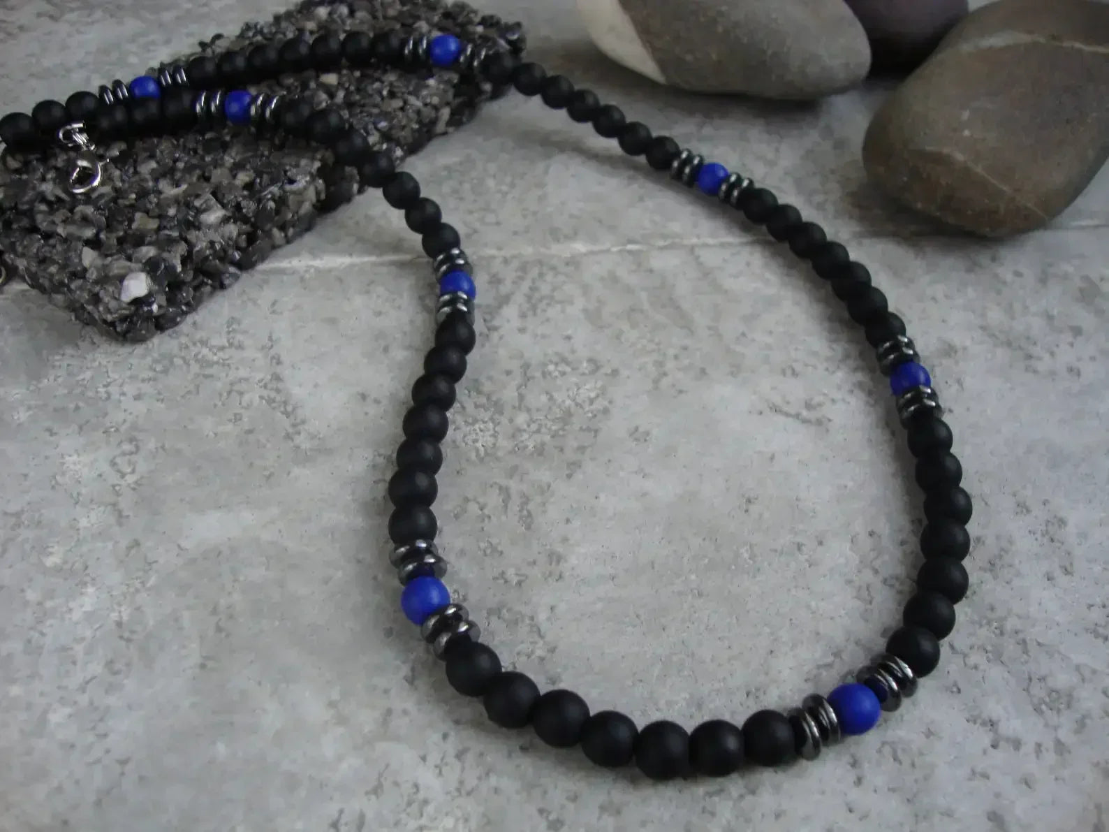 Collier perles homme esprit voyage – Bali - collier homme GoHappy