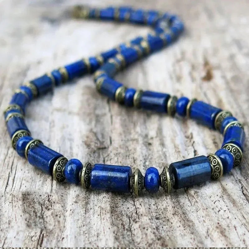 Collier perles look tribu moderne – Nosy Be - collier homme GoHappy