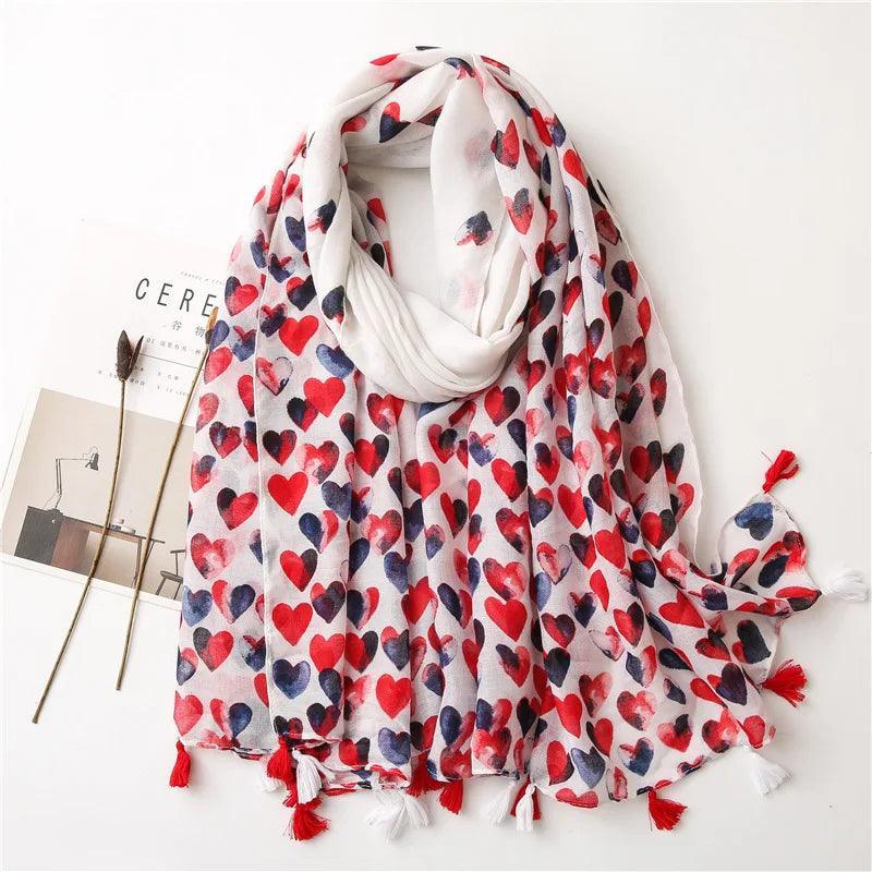 64 Foulards en Coton Look Décontracté et Chic - foulard GoHappy