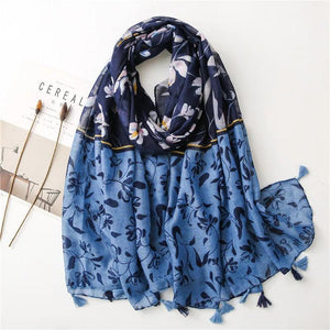 64 Foulards en Coton Look Décontracté et Chic - foulard GoHappy