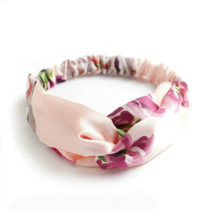 Bandeau Twist Riviera – Bohème Chic Imprimé Femme - bandeau de tête GoHappy