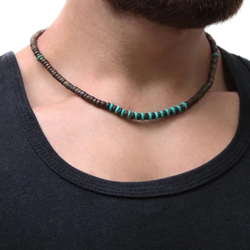 Collier plage et surf homme – Sayulita - collier homme GoHappy
