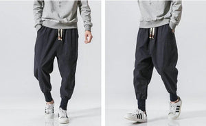 Zen Loop pantalon sarouel homme streetwear décontracté - Bas de pantalon GoHappy