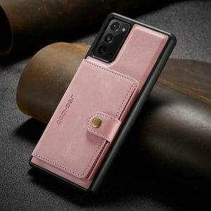 Étui portefeuille magnétique cuir Samsung Galaxy, Coque porte-cartes - coque pour smartphone GoHappy