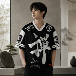 Kyoto Legends T-shirts homme col V motifs japonais - t-shirt homme GoHappy