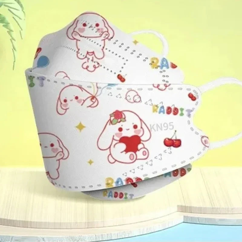 Masques FFP2 Enfants - (3 tailles) Protection Ludique et Sécurisée