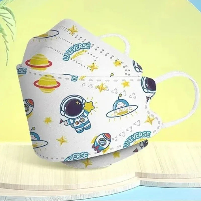 Masques FFP2 Enfants - (3 tailles) Protection Ludique et Sécurisée