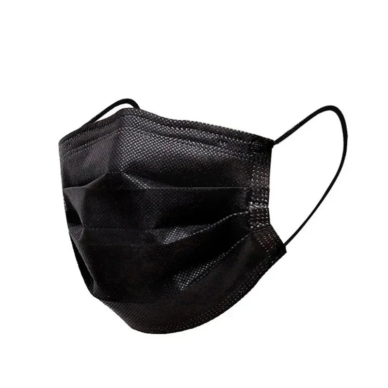 Masques chirurgicaux jetables - Lot de 50 pièces - 4 Couleurs