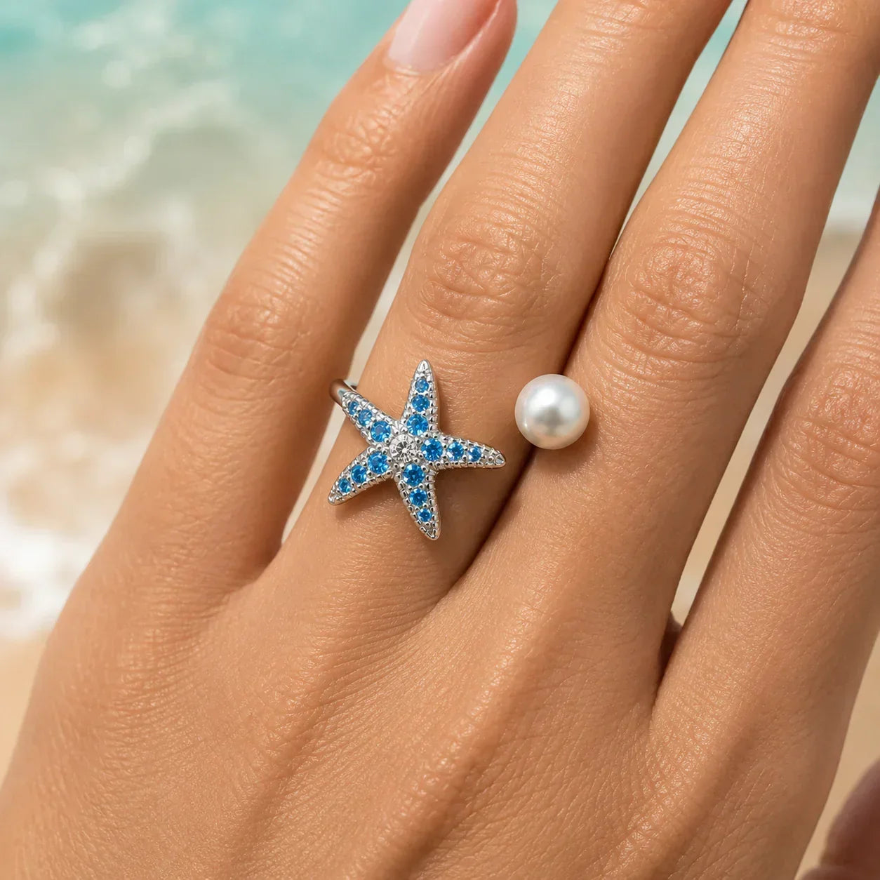 Ocean Dream Bagues argent 925 Bijoux marins - bague GoHappy
