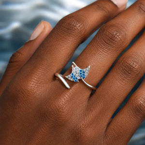 Ocean Dream Bagues argent 925 Bijoux marins - bague GoHappy