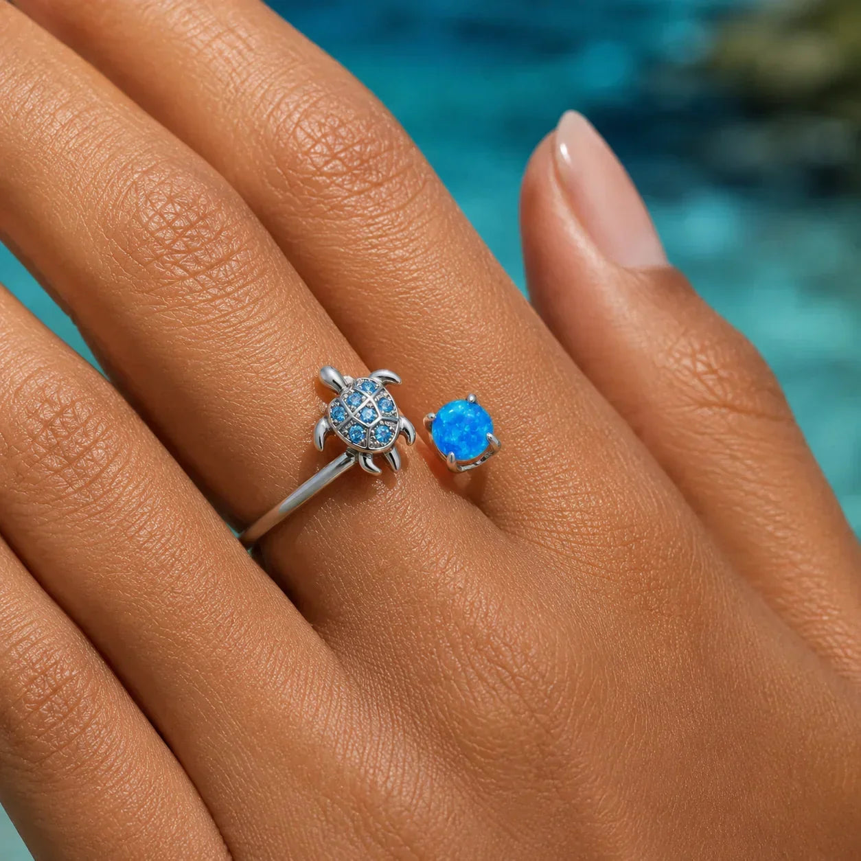 Ocean Dream Bagues argent 925 Bijoux marins - bague GoHappy