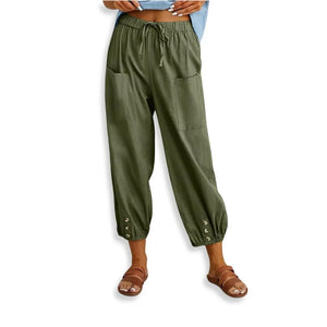 Pantalon Large Sarouel uni RELAX - Pantalon GoHappy