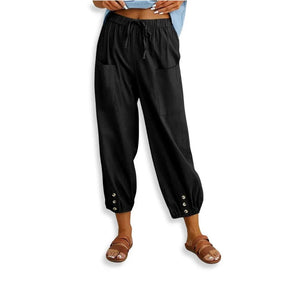 Pantalon Large Sarouel uni RELAX - Pantalon GoHappy