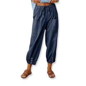 Pantalon Large Sarouel uni RELAX - Pantalon GoHappy