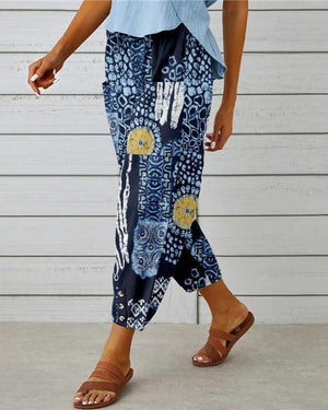 Pantalon Large Sarouel coloré RELAX - Pantalon GoHappy