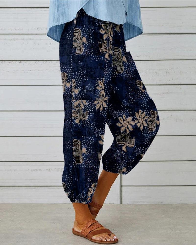 Pantalon Large Sarouel coloré RELAX