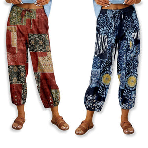 Pantalon Large Sarouel coloré RELAX - Pantalon GoHappy