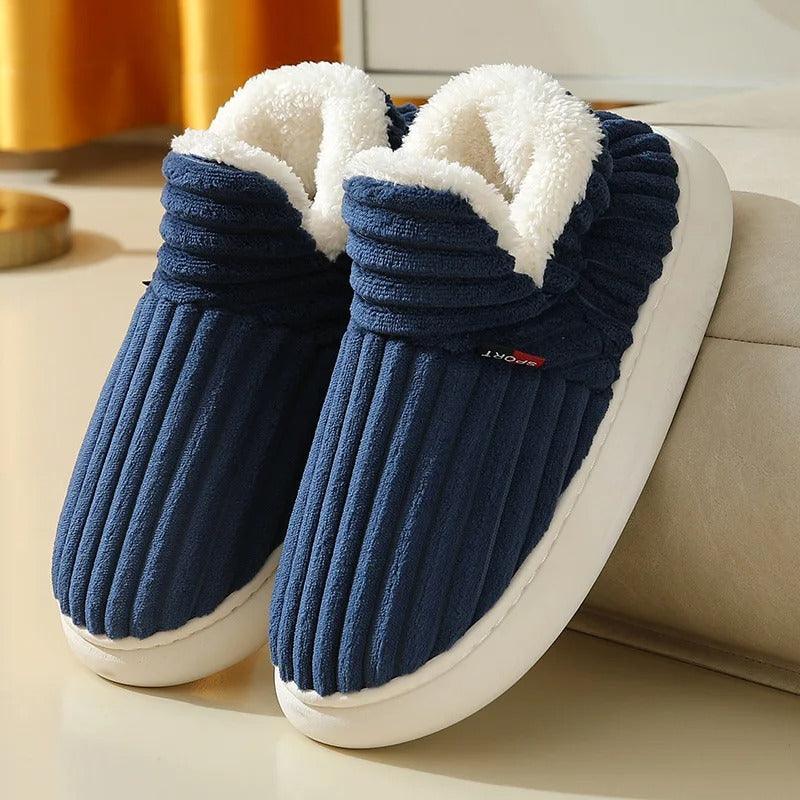 Pantoufles ultra-douces Cocooning - Hiver Confort Homme & Femme - pantoufles GoHappy