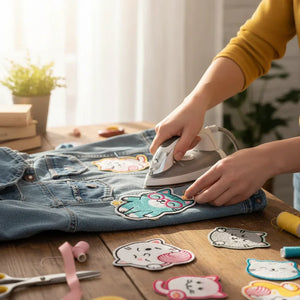 Patchs Brodés Chats Thermocollants Écussons Cartoon Vêtements Sacs - patchs GoHappy