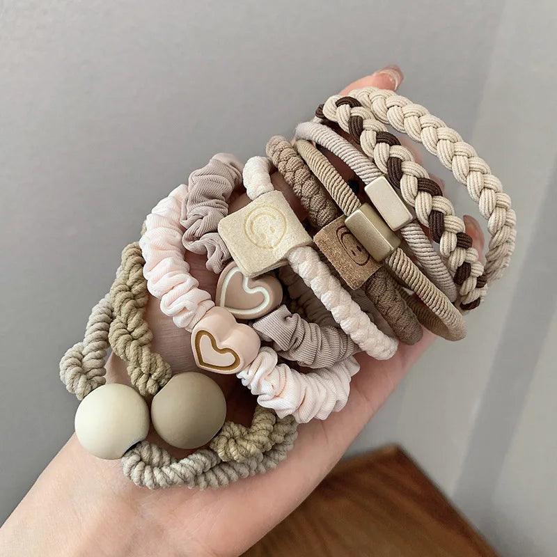 23 Sets de Chouchous Élastiques – Accessoires Cheveux Mode et Polyvalents - Chouchous Élastiques GoHappy