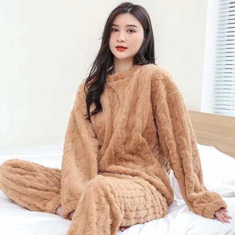 Kyoto Soft pyjama polaire moelleux longue manche