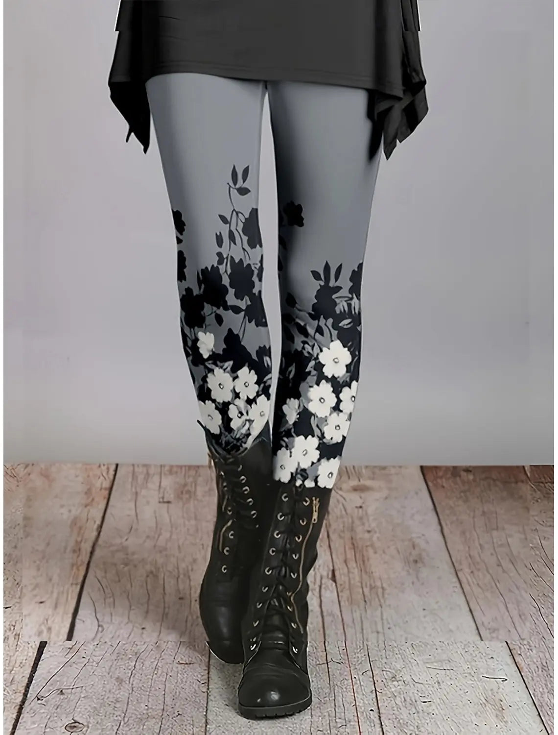 Floral Spirit leggings femme extensible automne hiver