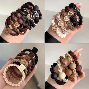 23 Sets de Chouchous Élastiques – Accessoires Cheveux Mode et Polyvalents - Chouchous Élastiques GoHappy
