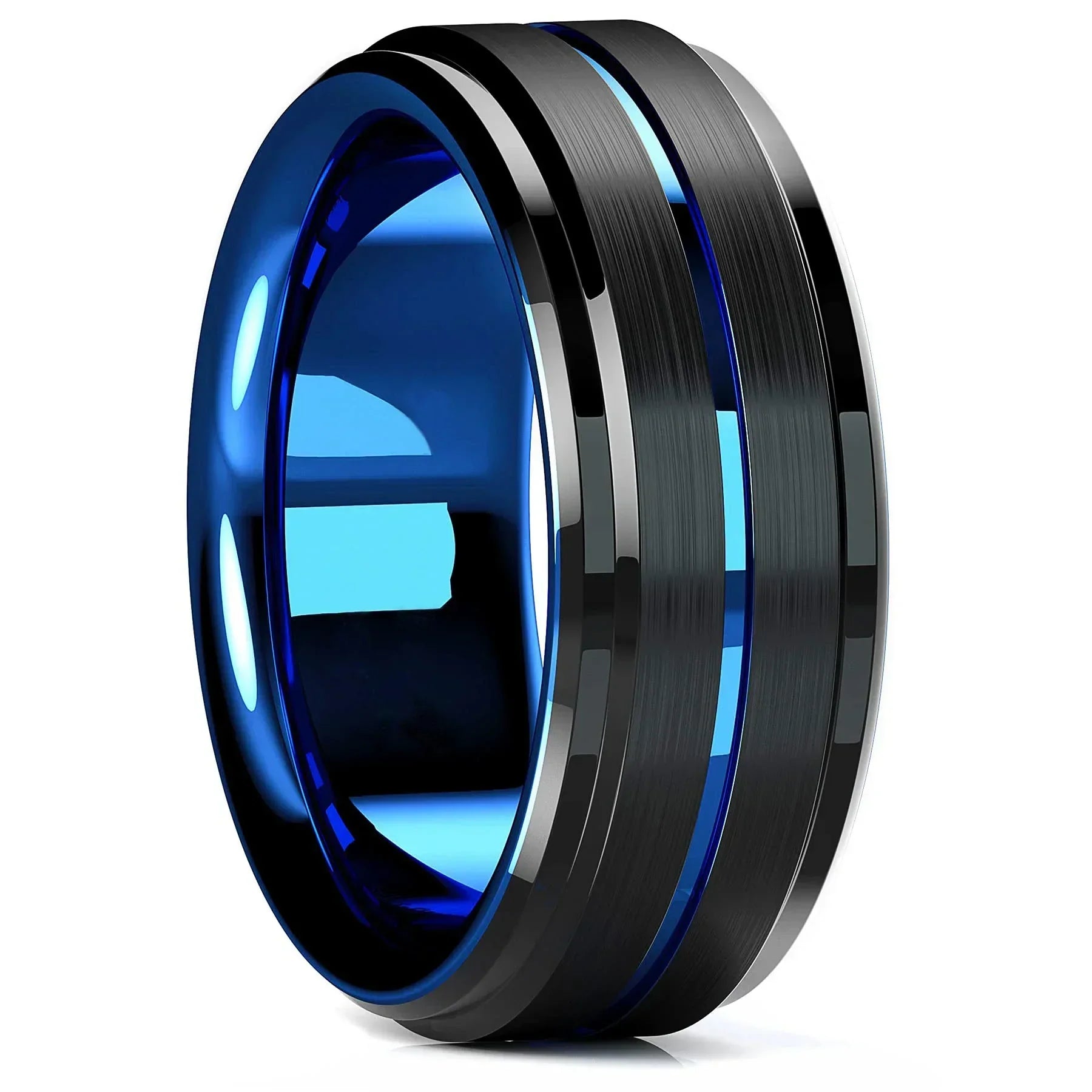 Bagues Iron Soul Homme Anneau Large Multicolore Collection - bague homme GoHappy