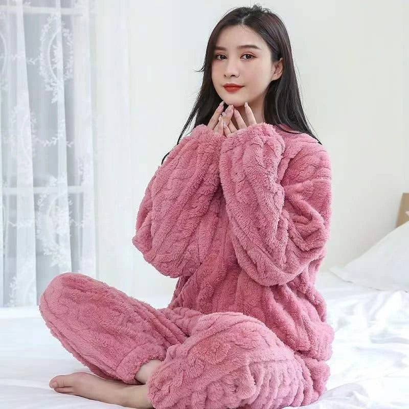 Kyoto Soft pyjama polaire moelleux longue manche