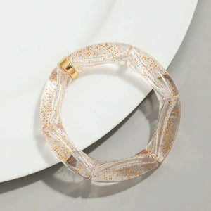 Bracelets acryliques bohème femme – 28 modèles colorés à mixer - Bijou Bracelet GoHappy
