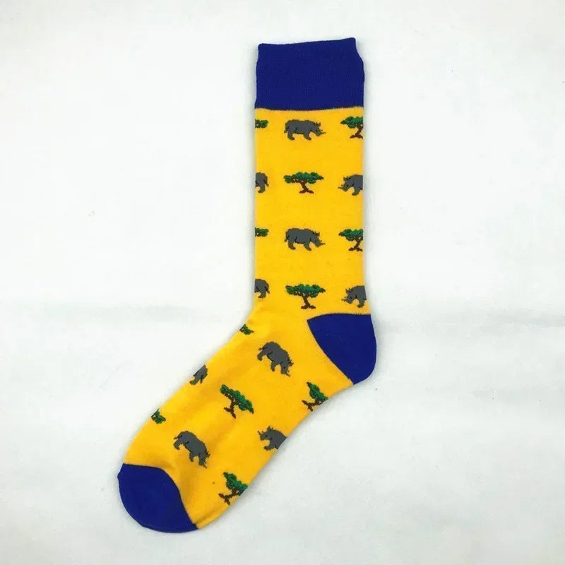 Chaussettes Fun et Originales Homme (Taille Unique 37-43) - chaussettes homme GoHappy