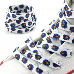 Lacets plats fun motifs cartoon sneakers originales - lacets de sneakers GoHappy