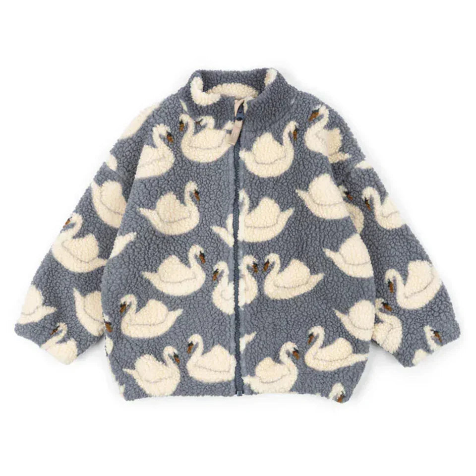 Veste Polaire Enfant Motifs Cartoon Laine Agneau 18 mois à 9 Ans - veste polaire enfant GoHappy