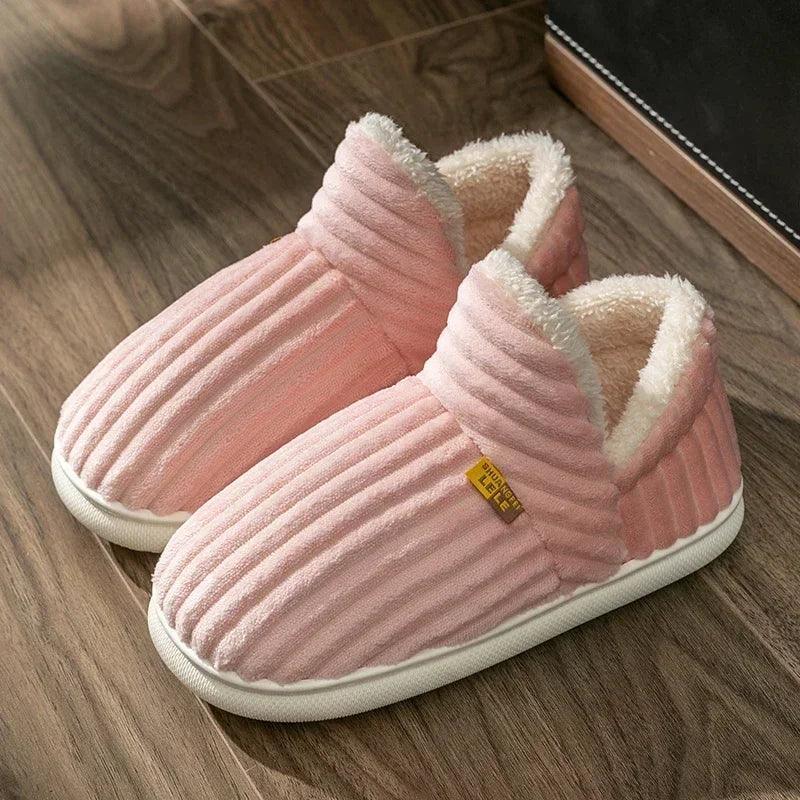 Pantoufles ultra-douces Cocooning - Hiver Confort Homme & Femme - pantoufles GoHappy