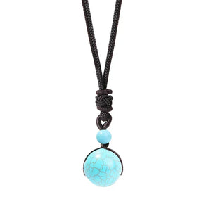 Colliers Âme Libre Pierres Naturelles Vertus Lithothérapie Unisexe - collier pierre naturelle GoHappy