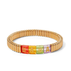 Candy Love bracelet femme élastique bohème coloré - bracelet femme GoHappy