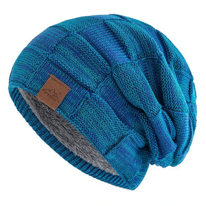 Bonnet d’Hiver Femme à Maille Mélangée - Style Casual et Chaleur Assurée - bonnet hiver GoHappy